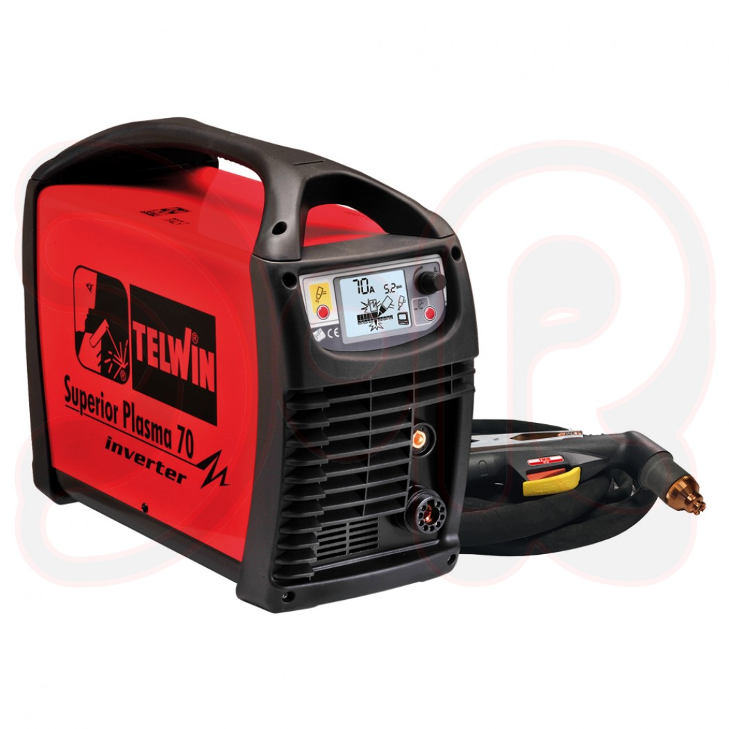 TELWIN Superior Plasma 70 Plasmaschneidanlage 230 V/400 V inkl. Zubehör