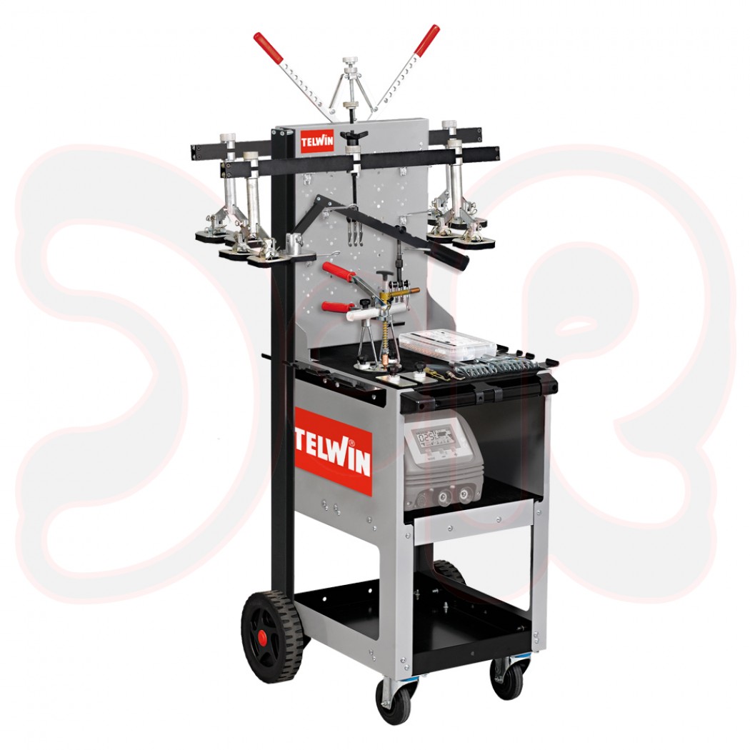TELWIN Steel Station Deluxe Fahrwagen für Ausbeulgeräte