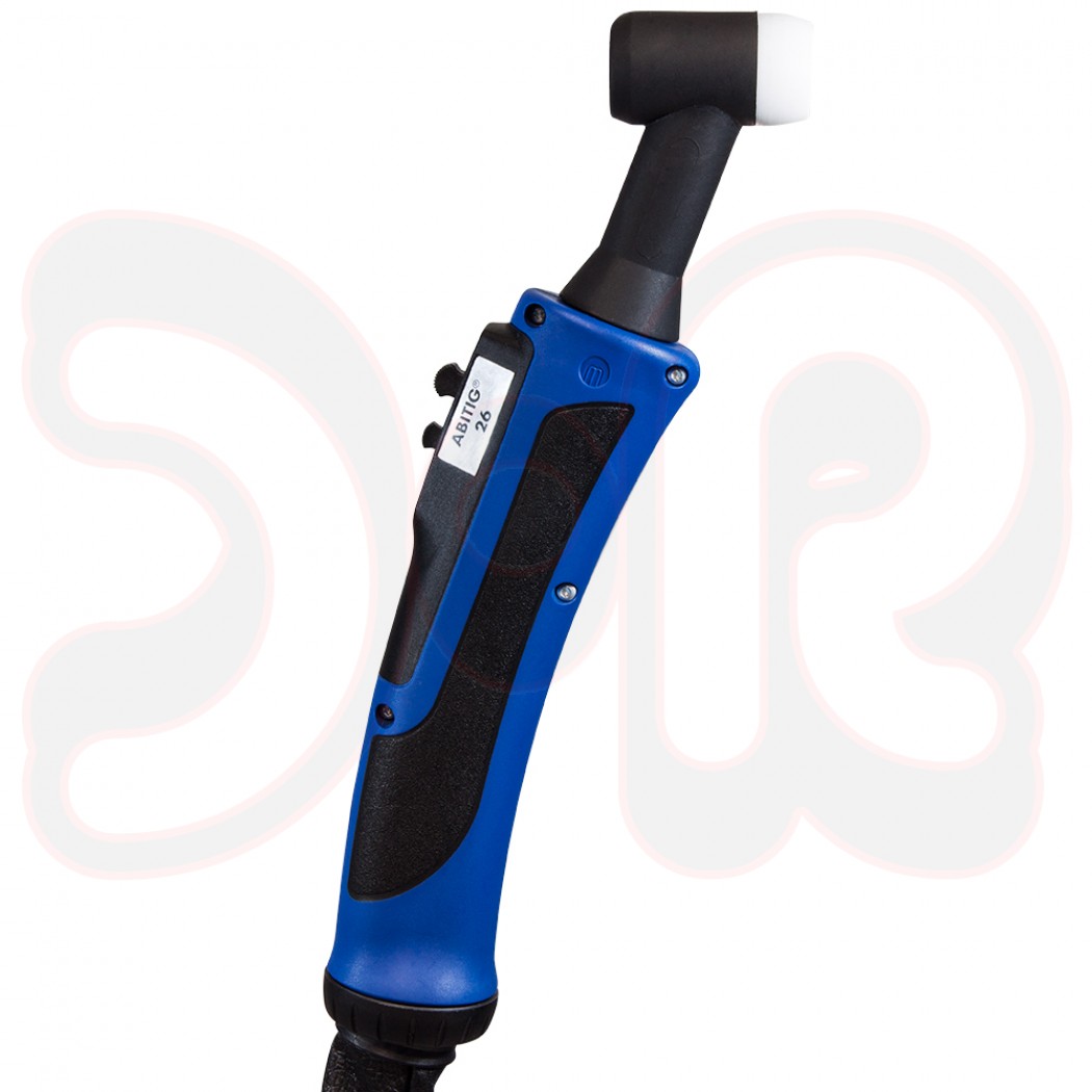 WIG-Brenner ABITIG 26F GRIP, flex. Hals. gasgekühlt, Up/Down, 4m, Highflex, 19pol. für Tiger 180/230