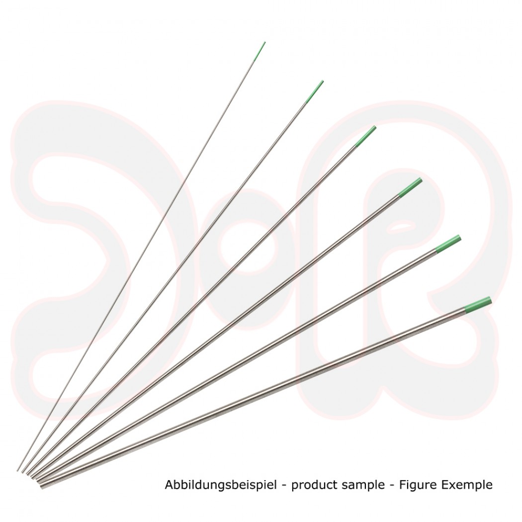 SCAPP Wolframelektrode WP grün Ø 4,0 x 175 mm nach EN ISO 6848:2015