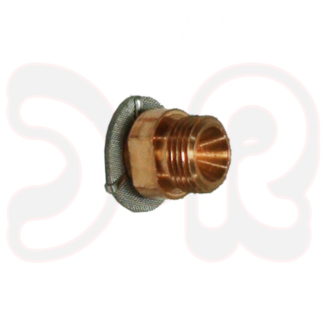 Adapter mit Sieb Ø 2,4mm für "ClearTig", passend für 17/18/26 & 9/20/310A