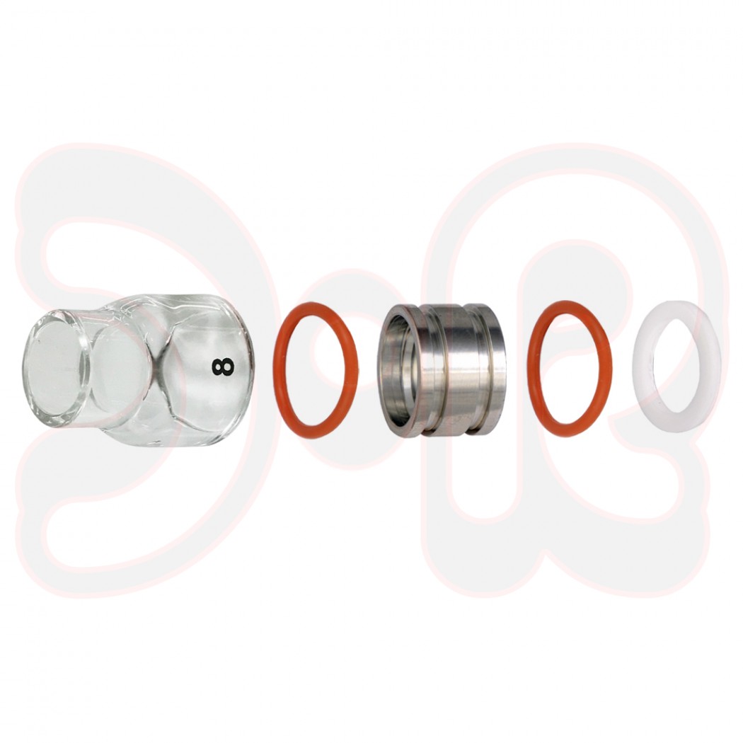 SCAPP ClearTig Pro 20 Starter-Set Größe 8, für Gaslinse, passend für 9/20/25