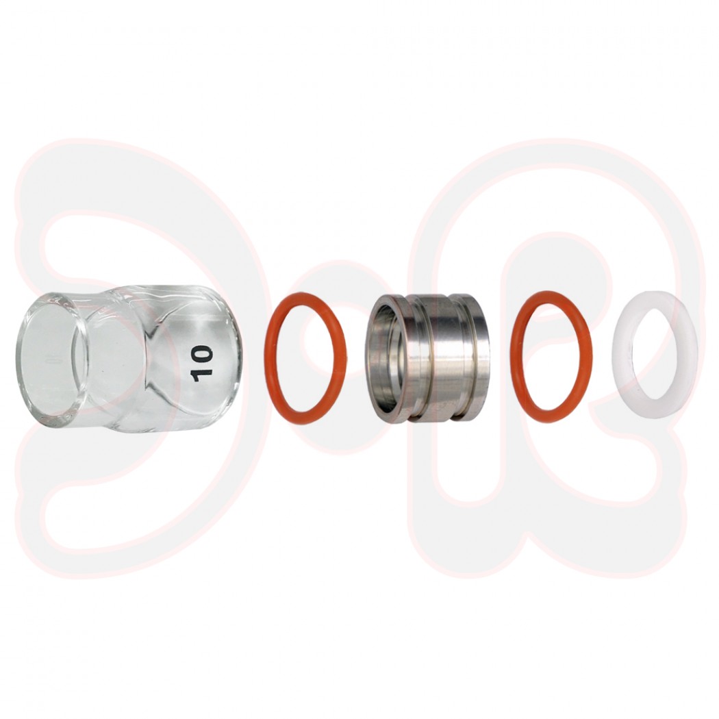 SCAPP ClearTig Pro 20 Starter-Set Größe 10, für Gaslinse, passend für 9/20/25