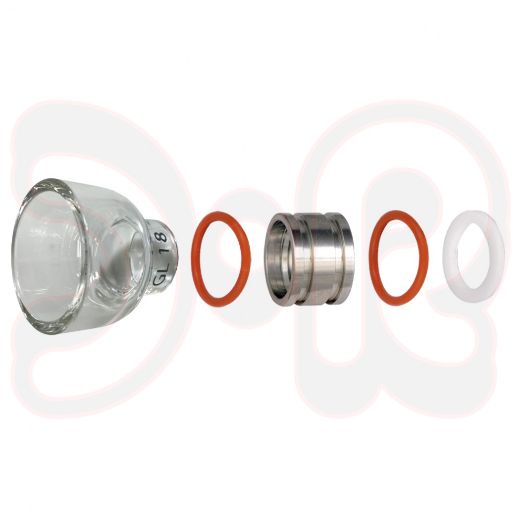 SCAPP ClearTig Pro 20 Starter-Set Größe 18, für Gaslinse, passend für 9/20/25