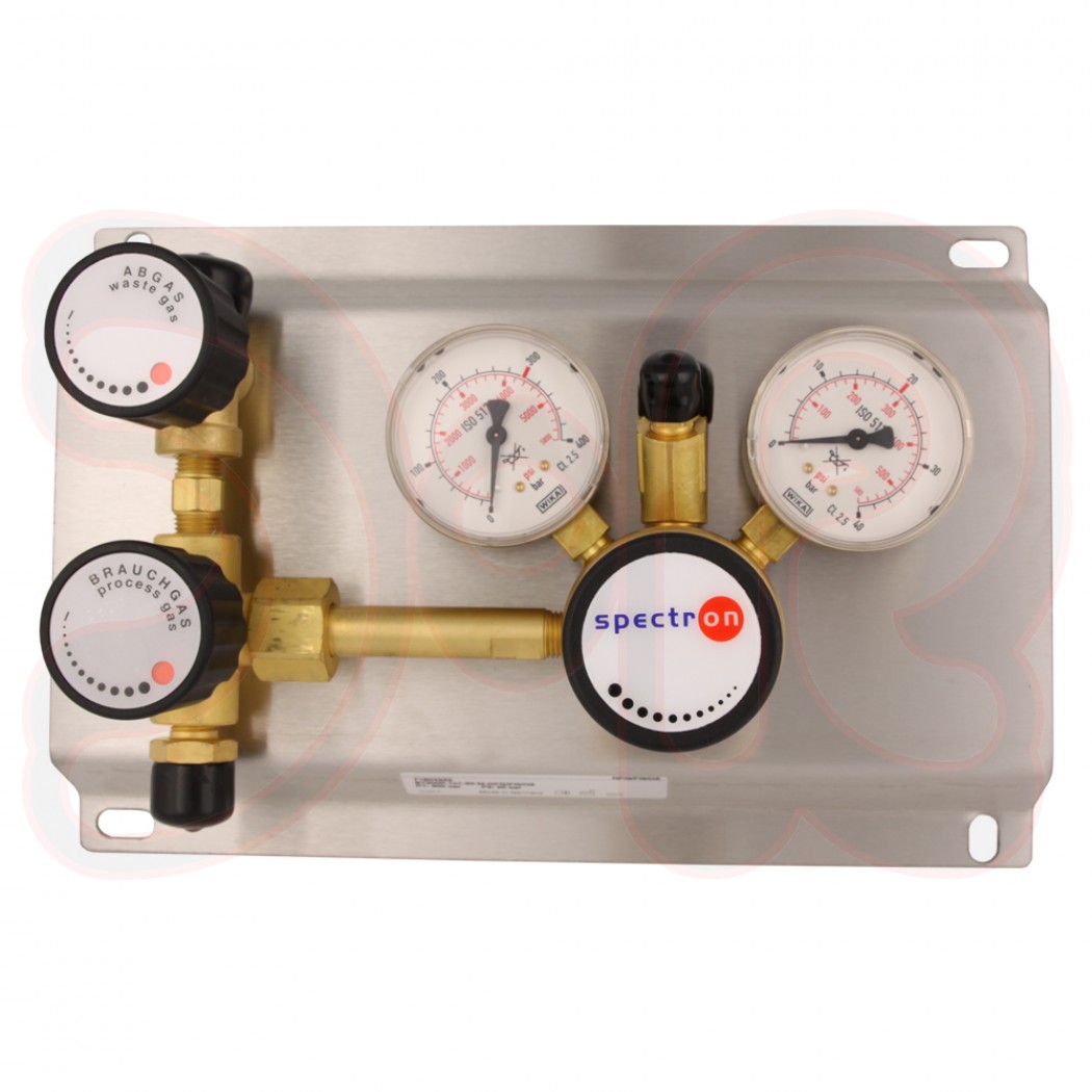 Entspannungsstation BT2000-1 für 1 x 1 Flasche, 300/20 bar, G½" außen zu ¼" NPT innen