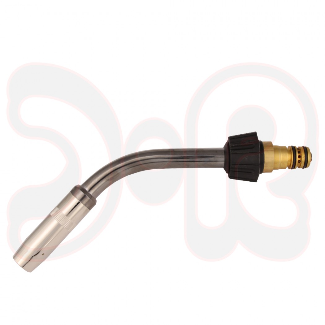 BINZEL Kombi-Brennerhals ABIMIG W T 440, komplett - 1,2 mm, 50°, L: 185, H: 85, NW14,5