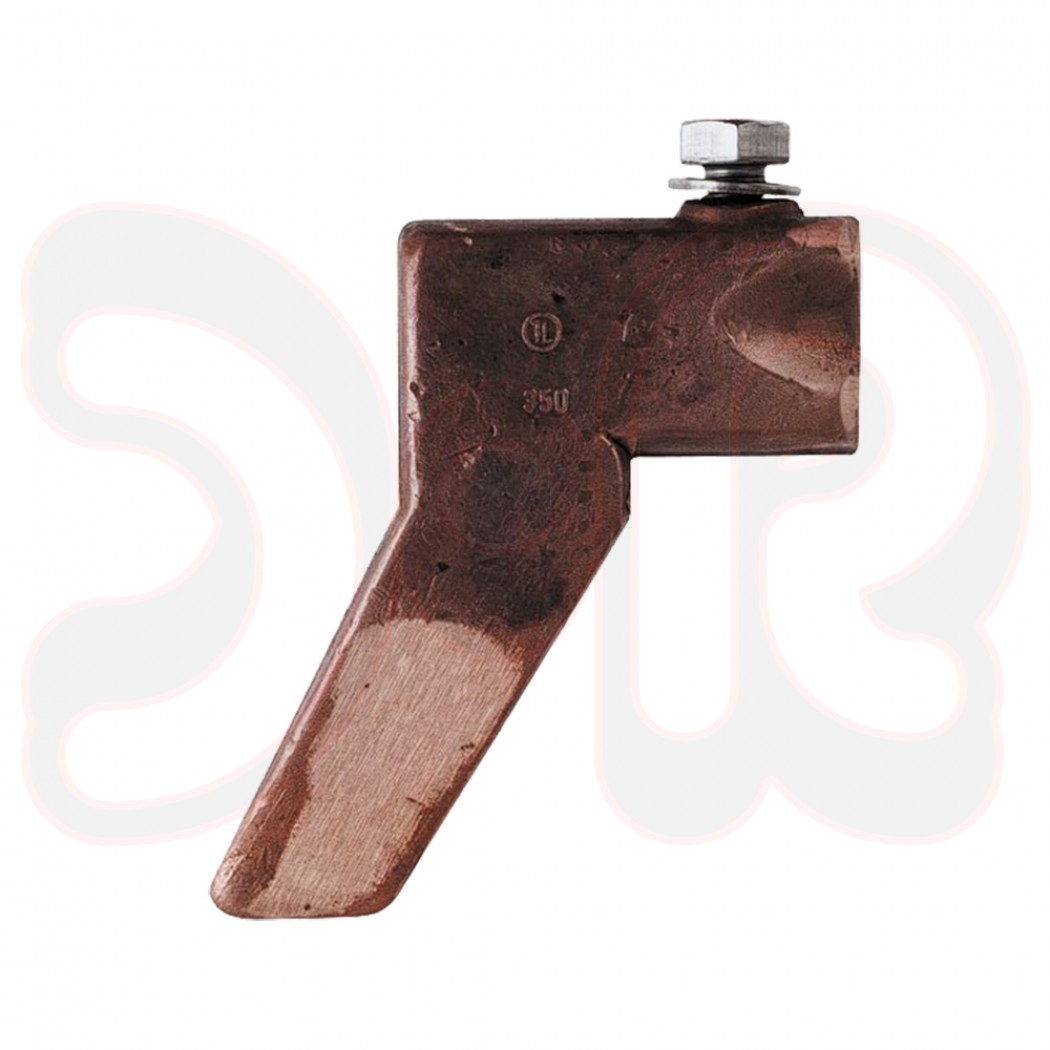 Kupferstück 350gr. Hammerform gekröpft für Kolbenbrenner 13mm passend zu Handgriff "Typ Lomat"