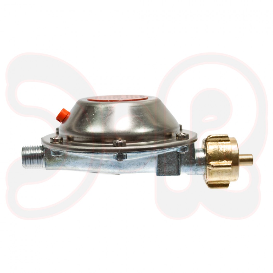 Druckregler Propan 50 mbar, Leistung 1,5kg/h festeingest. KLF x G 1/4 LH