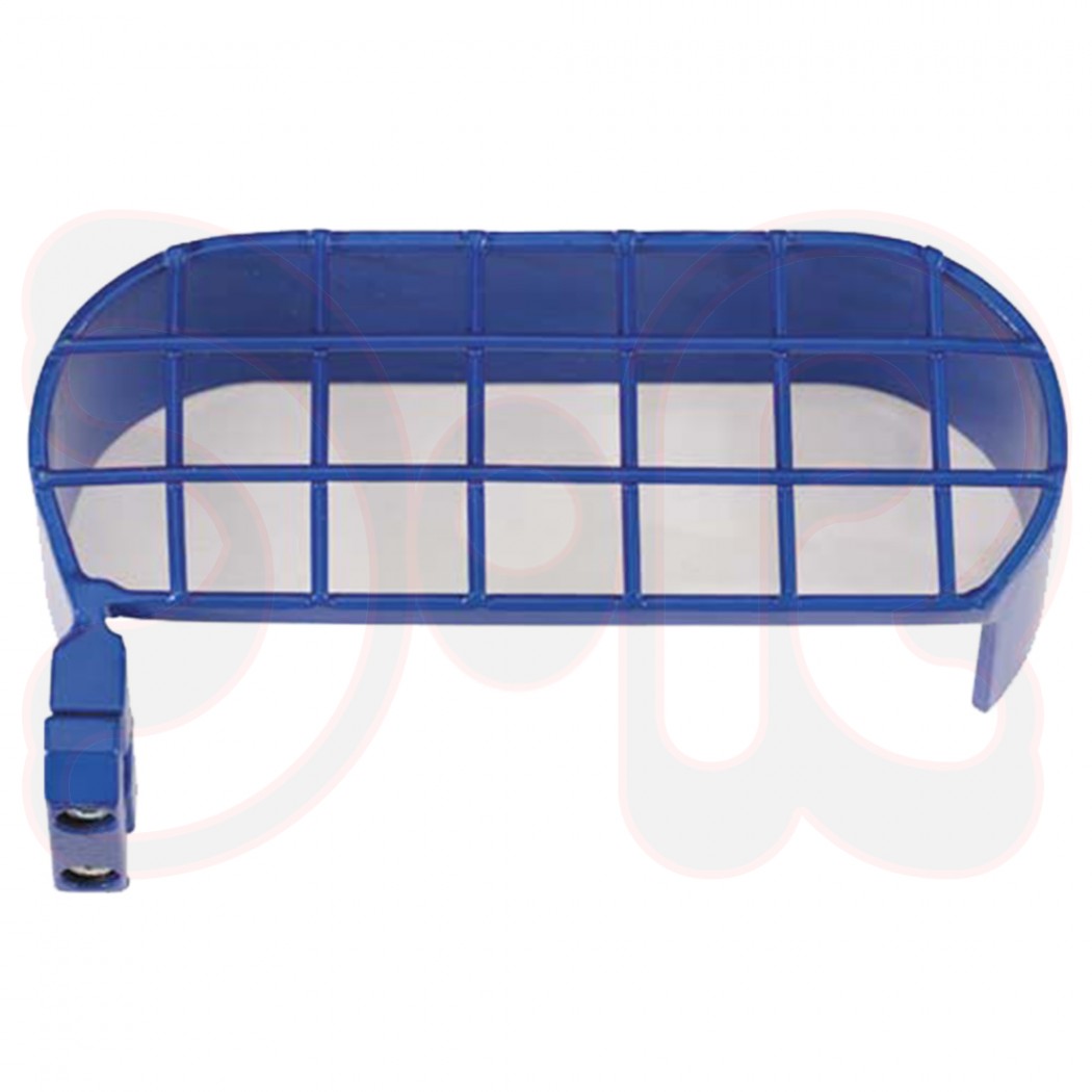 Schutzbügel für Druckminderer Sauerstoff (blau) (passend für Zinser, Harris)