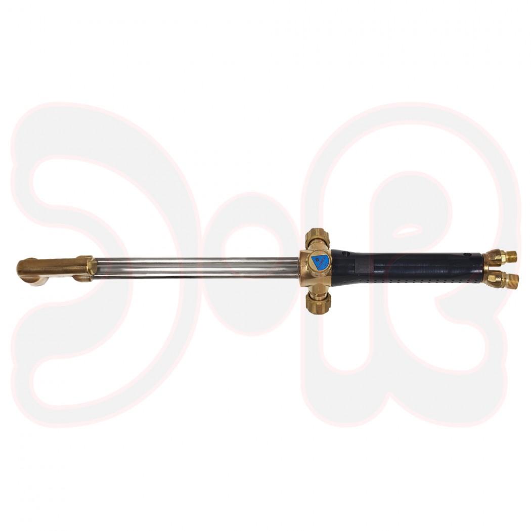 MESSER Handschneidbrenner STARCUT 2222 A, 95°, Länge 530 mm, für Blockdüsen, mit Handrad