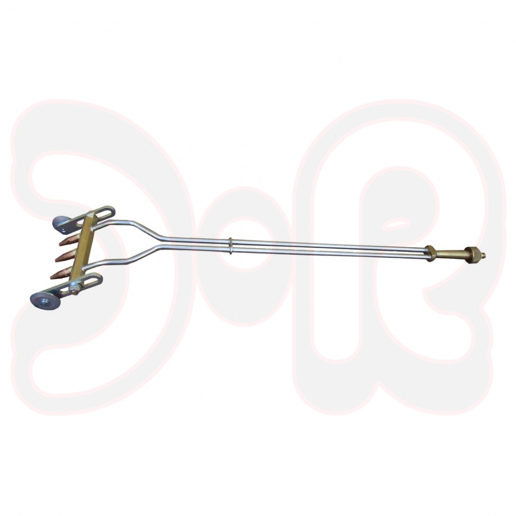 MWW Richtbrennereinsatz,3-fach,Düsenabstand 30mm,Mischrohrlänge ca.500mm,Schweißdüse 6-9mm,Acetylen