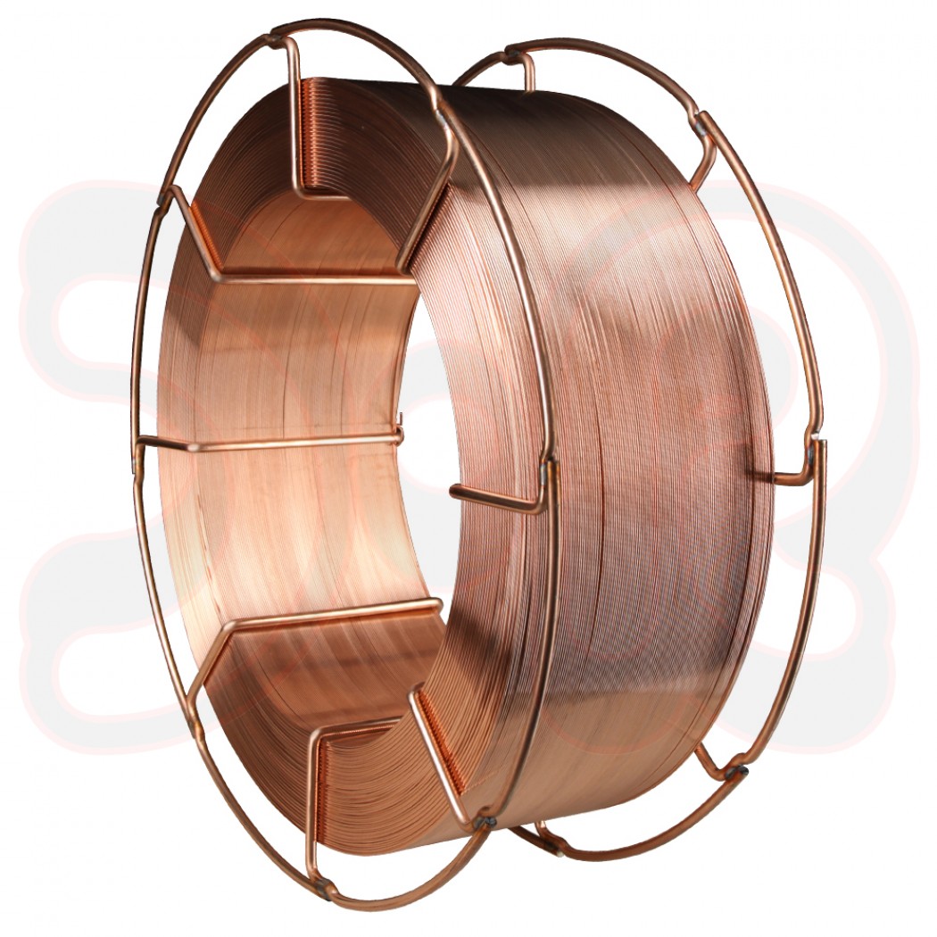 Schutzgas-Schweißdraht UNIFILI 3 Ø 1,0 mm lagengespult (SG 3), G4Si1, DIN EN 440