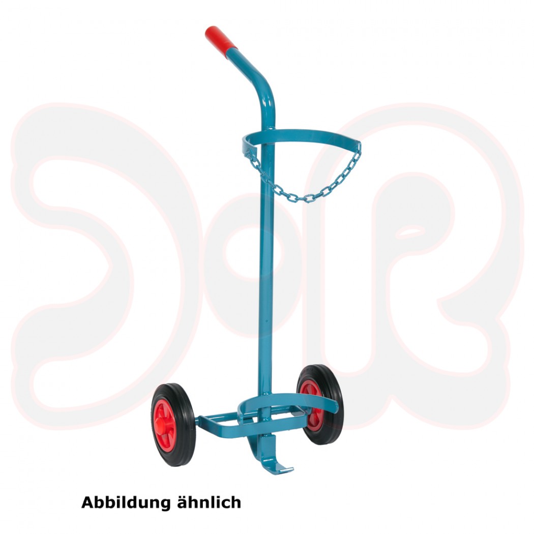SCAPP Flaschenwagen für 1 x Ø 267 mm Gasflasche, Haltenocke, Luftbereifung