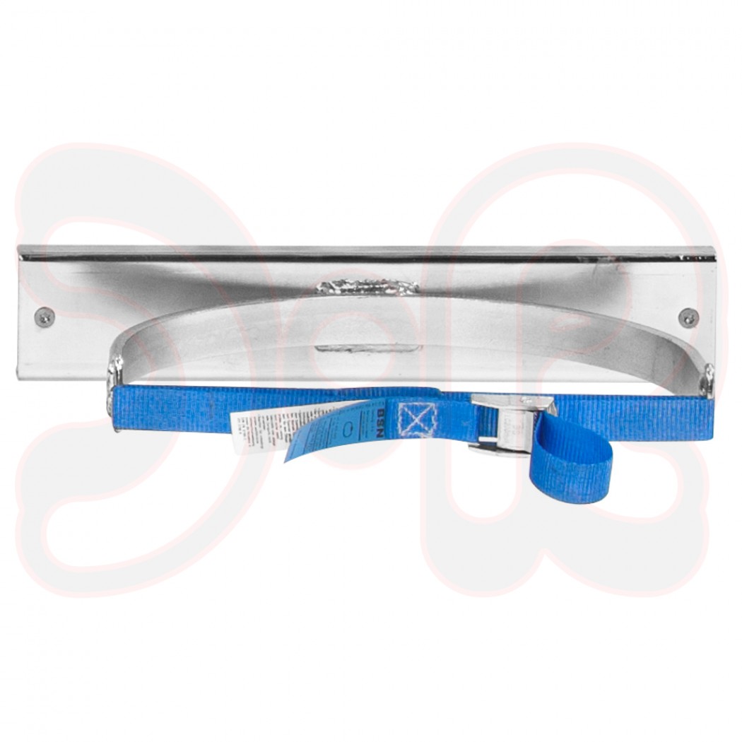 Wandhalterung für 1 x 33 kg Propanflasche (Ø 320 mm), mit Spanngurt