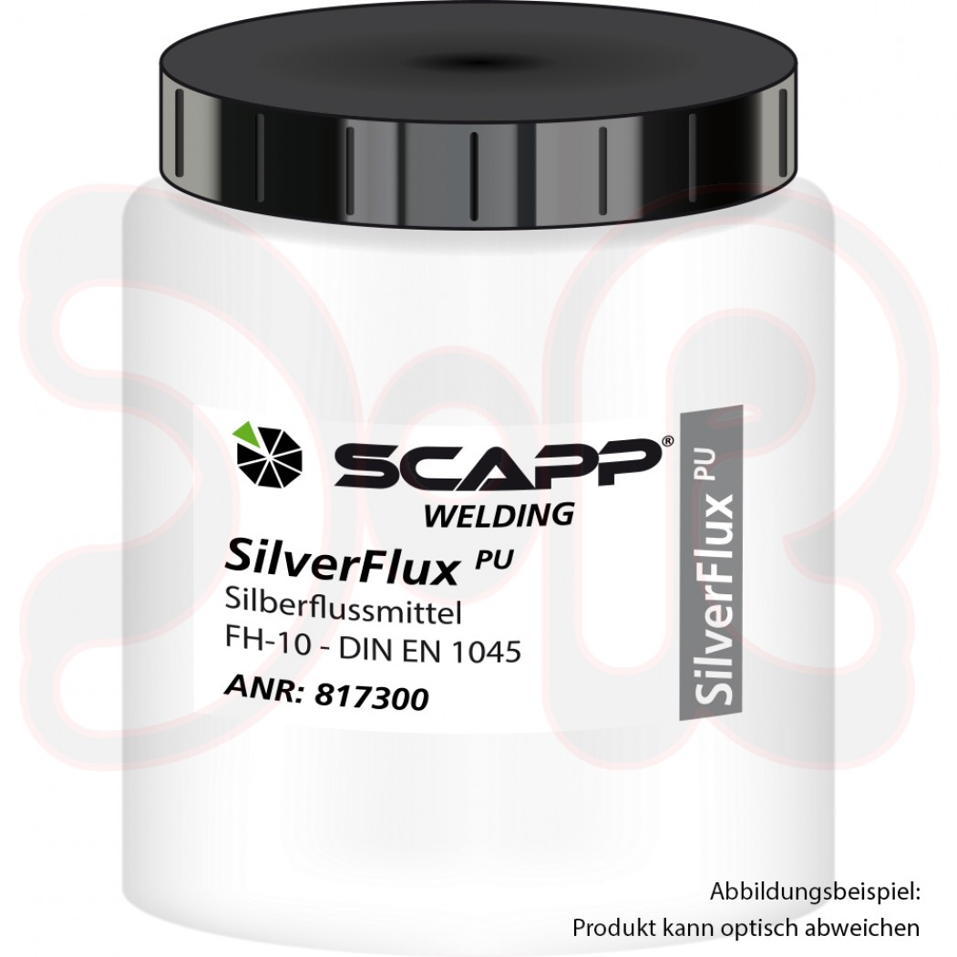 SCAPP Welding Wires Silberflussmittel FH 10 Pulver, SilverFlux -Extra DIN EN 1045, 100 g Dose