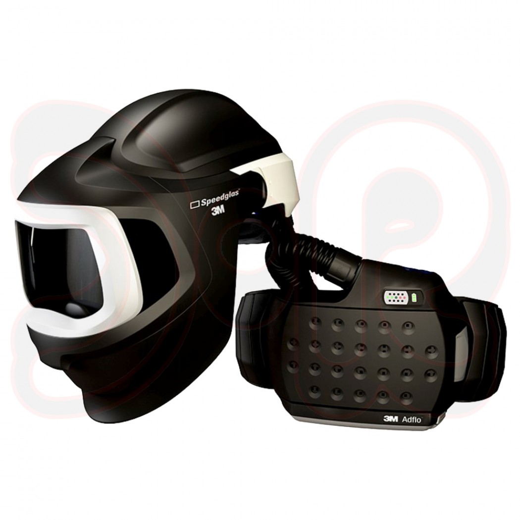 SPEEDGLAS 9100 MP Schweißmaske ohne Schweißfilter, mit Adflo Gebläseatemschutz & Tasche