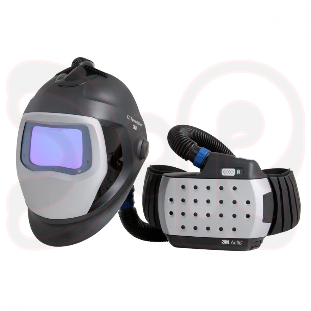 SPEEDGLAS 9100 Air Schweißmaske mit 3M Adflo Gebläseatemschutz mit 9100XX Automatikschweißfilter