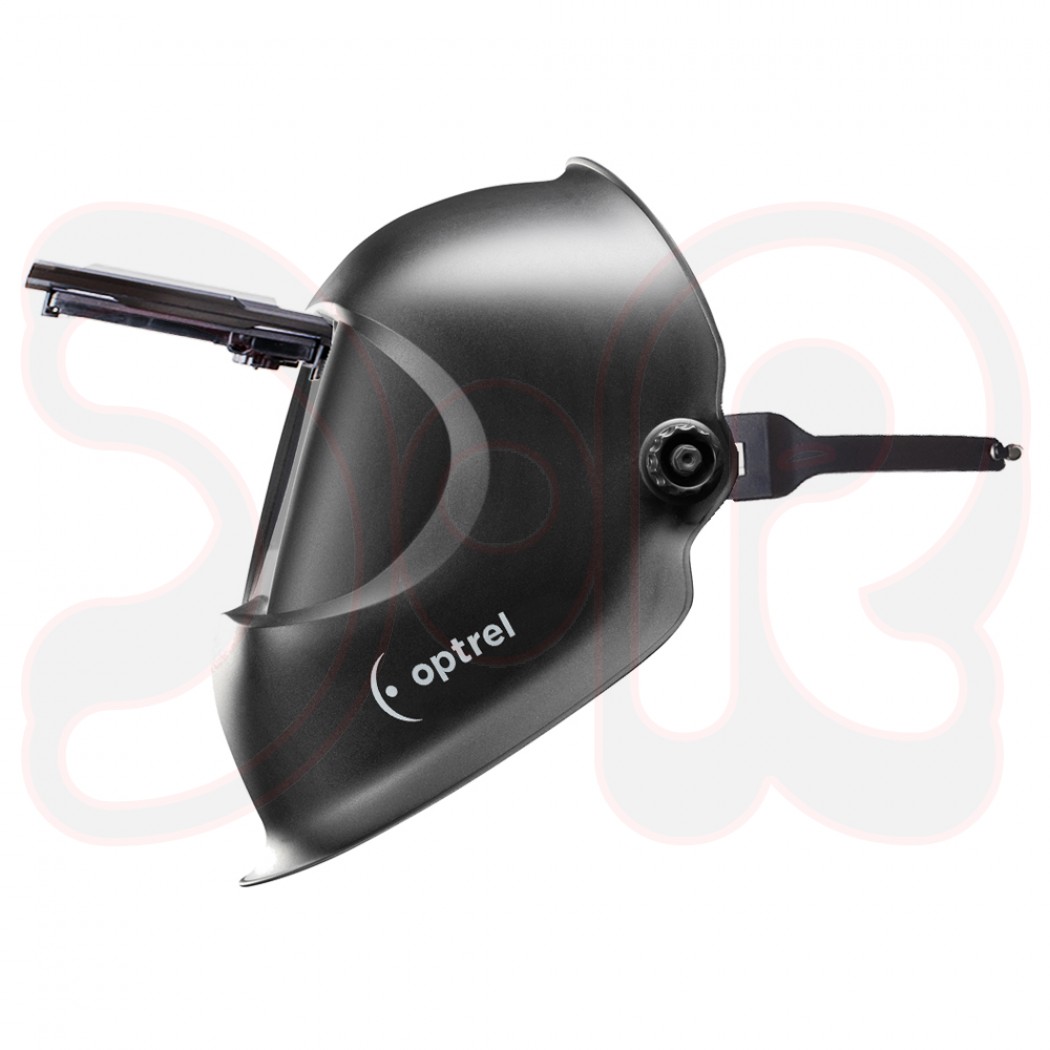 OPTREL Passiv-Schweißhelm liteflip, Schutzstufe 11, schwarz, flip-up, 10er-Set