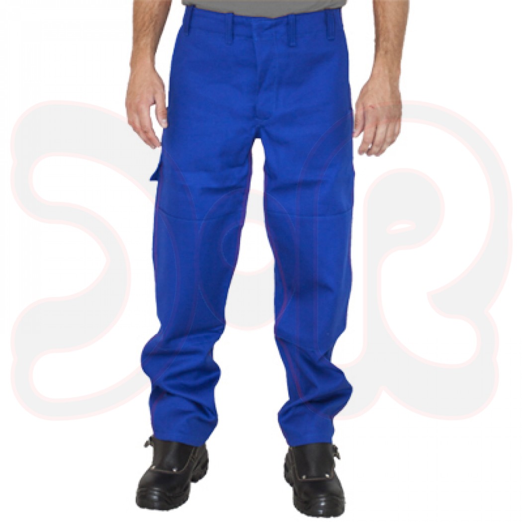 Schweißerhose blau 340 g/m² Proban Qualität nach EN 470-1, Gr. 56