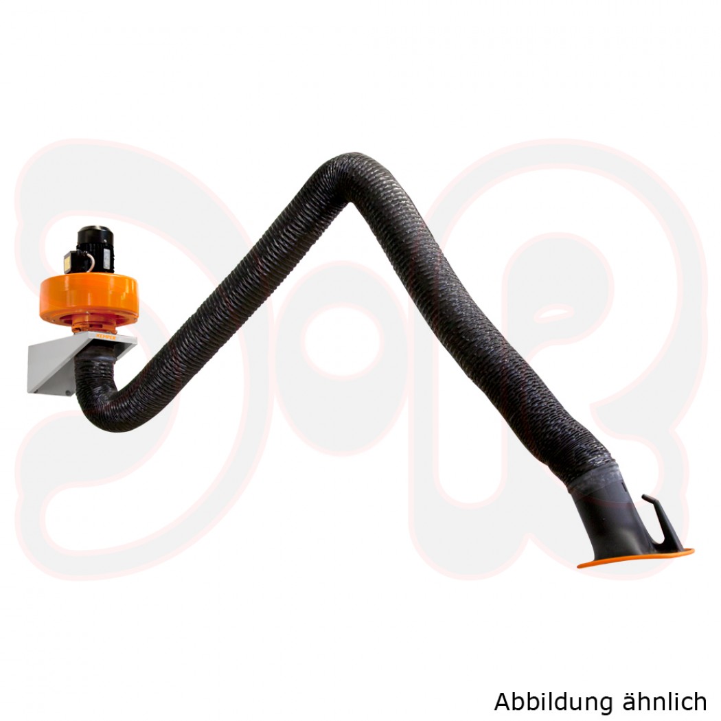 KEMPER Abluftset 2m Arm, Schlauchausführung