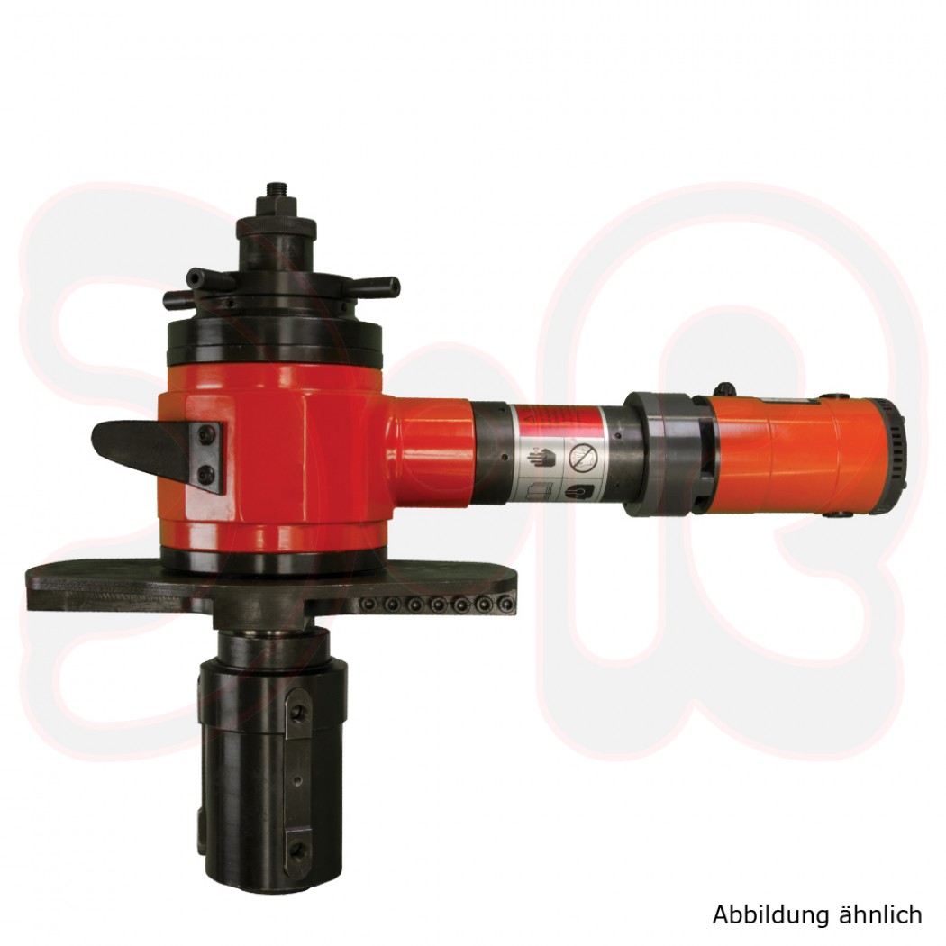 SCAPP pneumatische Rohr-Anfasmaschine MINI 330, Antrieb senkr. zur Rohrachse, für Rohr-Ø 150-330 mm