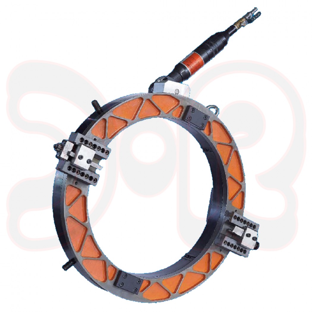 SCAPP pneumatische Rohr-Anfasmaschinen Typ PIPE, Außenspannung, für Rohr-Ø 10-1050 mm