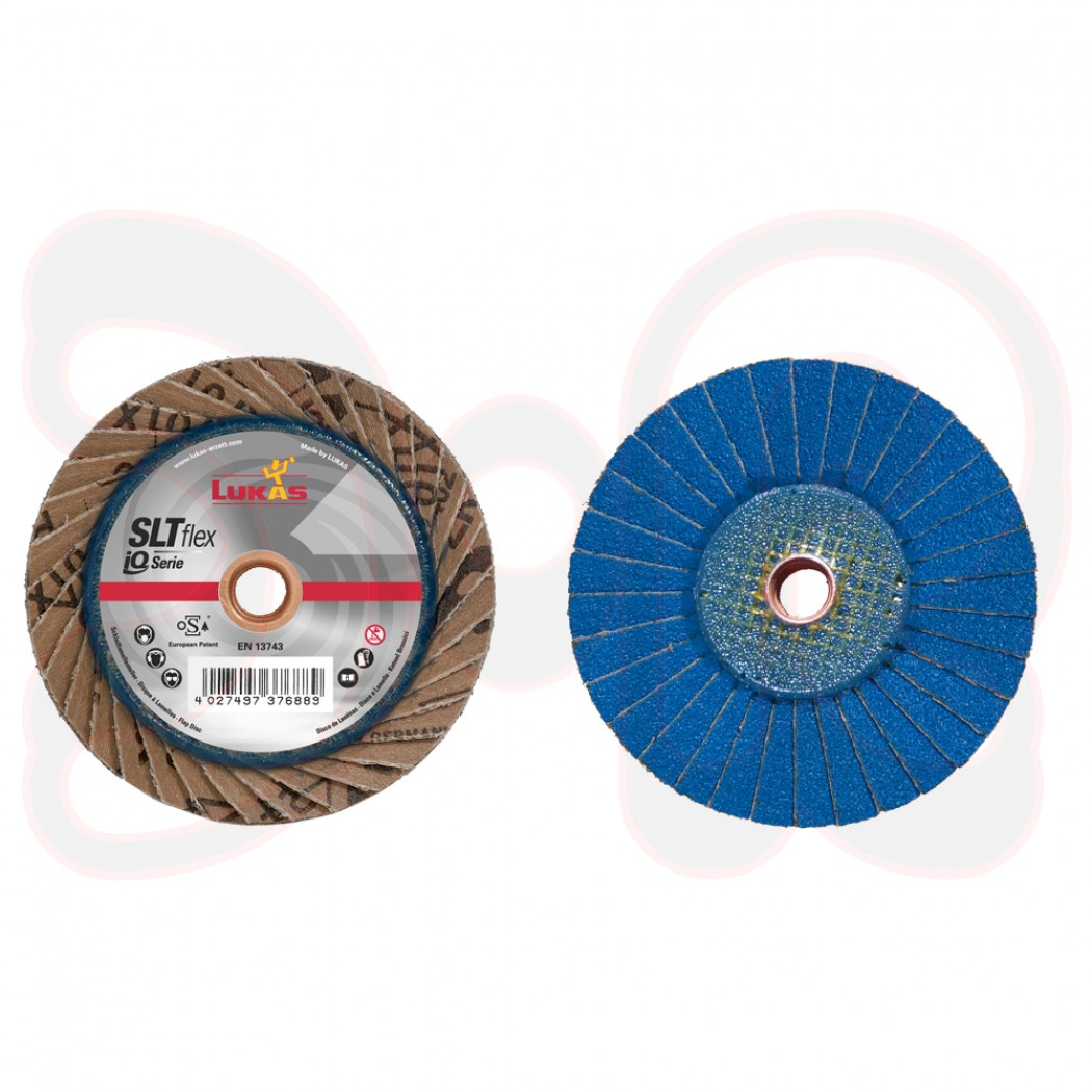 LUKAS Schleifmopteller SLTflex (für Radien und Kehlnähte) ZKS 60 / Ø 115 mm, Gewinde M14