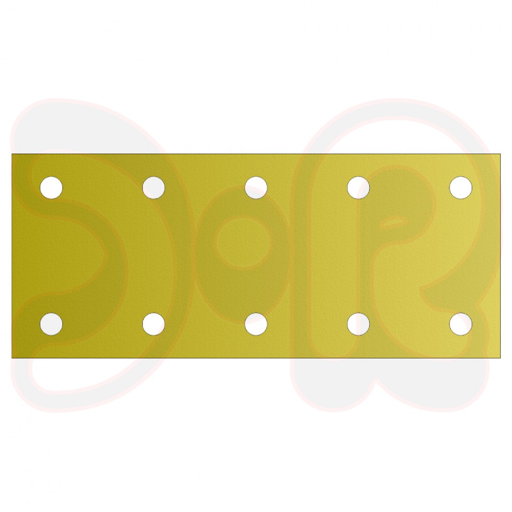 3M Schleifstreifen Klett Hookit 255P Loch: LS505D , L: 225mm B: 115mm, Korn: P320