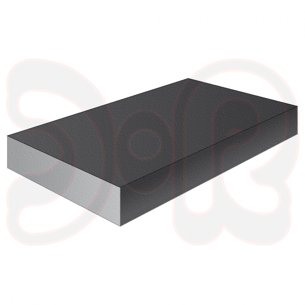 3M Schleifschwamm vierseitig beschichtet, hard -3M- 100mm x 68mm x 26mm, Korn: grob