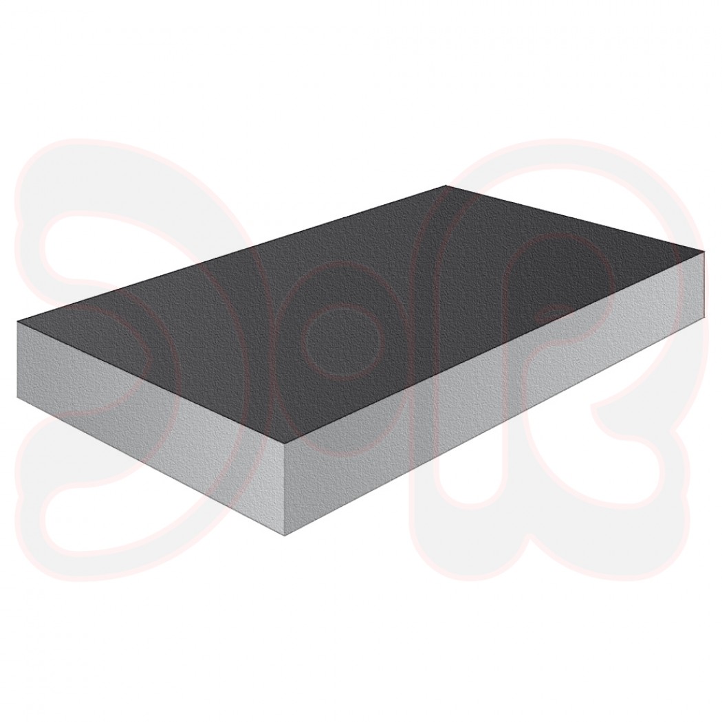 3M Schleifschwamm Hand Fit einseitig beschichtet - L: 100mm, B: 90mm, H: 5mm, Korn: superfein