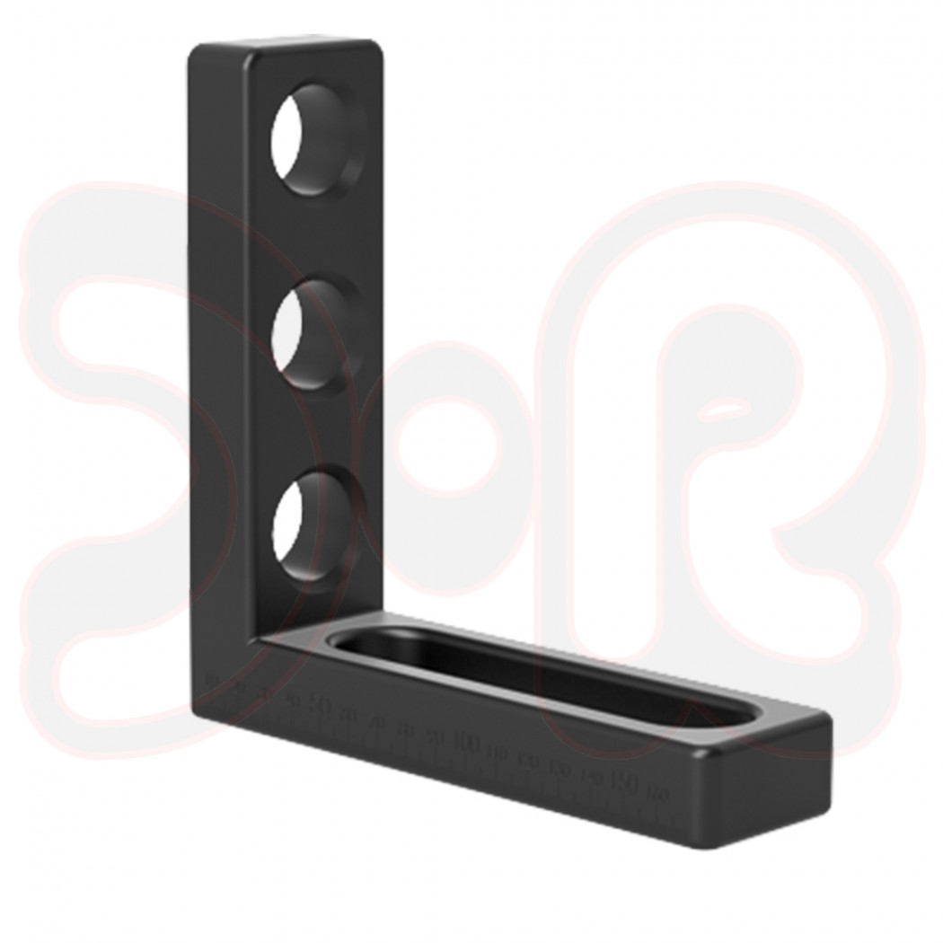 SIEGMUND System 28 Anschlag- und Spannwinkel 175 L, Guss, 175 x 50 x 175 mm, Materialstärke 25 mm