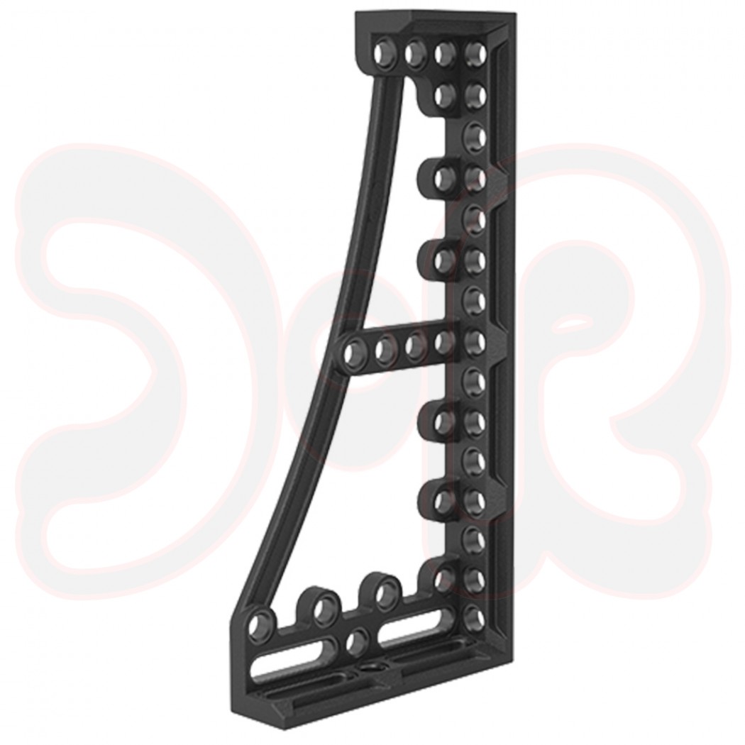 SIEGMUND System 28 Anschlag- und Spannwinkel 800 GK links, 380 x 95 x 800 mm, Stärke ca. 27 mm