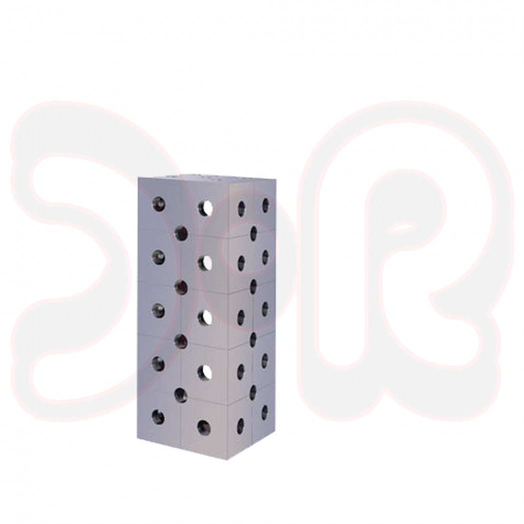 SIEGMUND System 28 Winkel für Schweißtische, U-Form 1500, 200 x 200 x 1500 mm