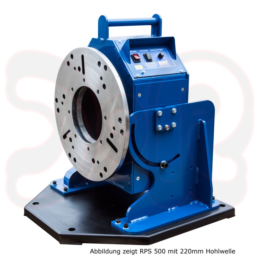 SCAPP Automation Schweißdrehtisch RPS 500, bis 500kg, mit Hohlwelle 130mm, Schwenkbereich: 130°