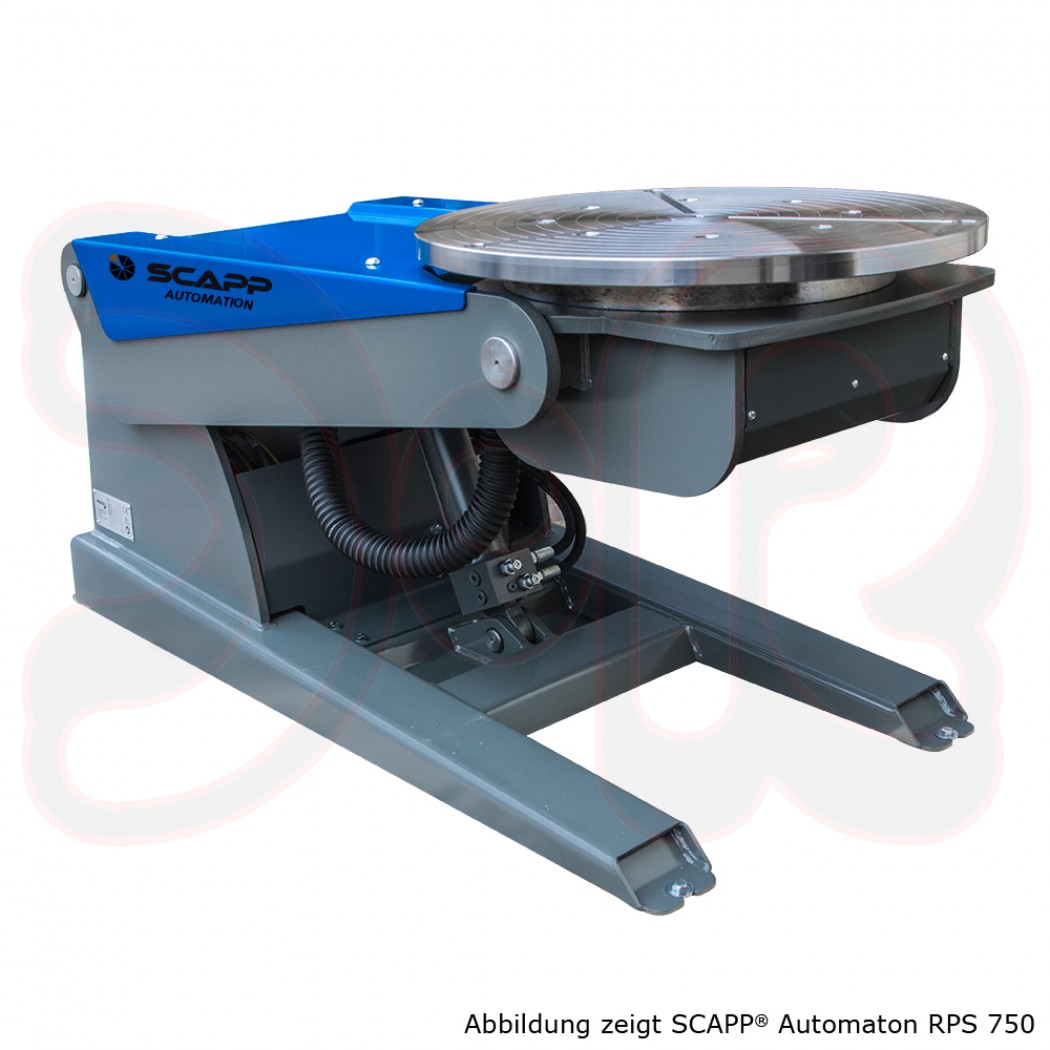SCAPP Automation 3-Achsen-Drehtischpositionierer RPS 750 incl.Handfernbedienung RCH Control