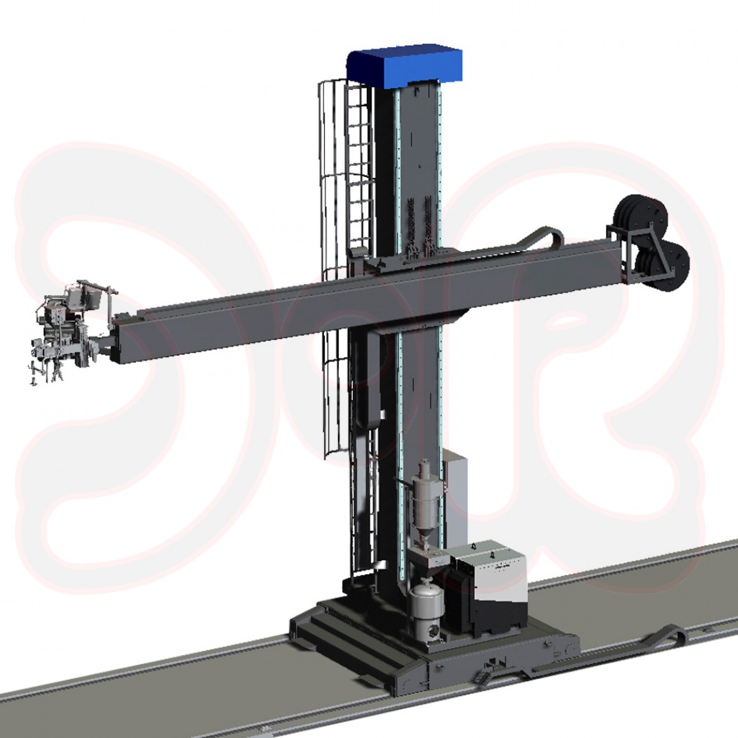 SCAPP Automation Automatenträger AX 7000, 7 m x 7 m max. Verfahrung
