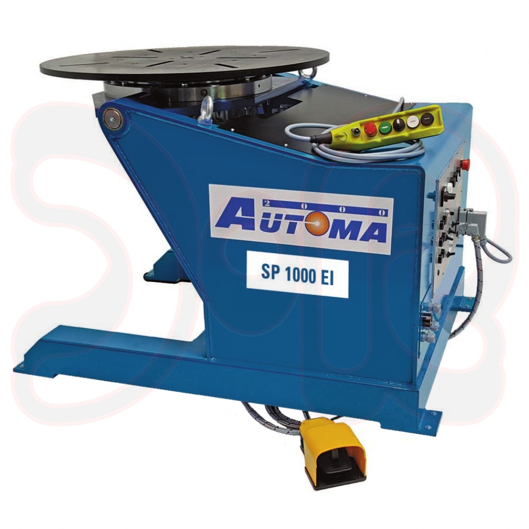 SP 1000 EI Schweißdrehtisch, Tragkraft 1000 kg, Rotation mit AC-Elektromotor