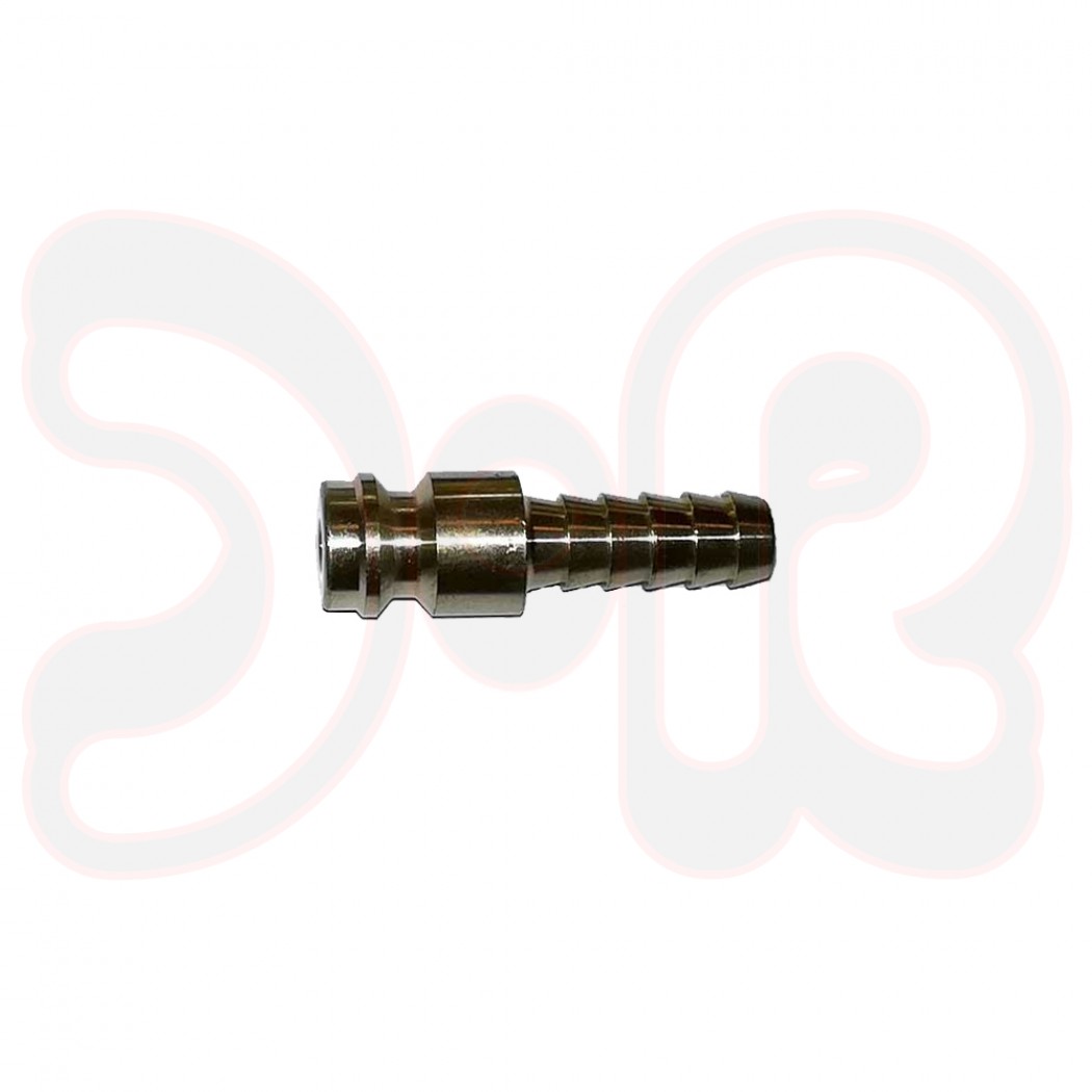 Schlaucheinstecktülle DN 5 aus Messing für Kupplung, für Schutzgas-Baukastensystem