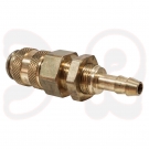 Einhand-Kupplung DN5 / 6 mm Masch.-Einbau (Gas)