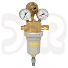 Druckregler U13AC für Acetylen, 25/1,5 bar, Eingang M24x1,5 außen, Ausgang G¾" außen