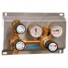 Entspannungsstation BT2000-1 für 1 x 1 Flasche, 300/50 bar, G½" außen zu ¼" NPT innen