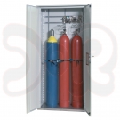 Einwandiger Druckgasflaschenschrank für 3 Flaschen, für Außenbereich (lichtgrau)