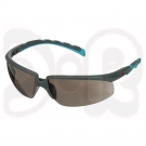 3M Solus 2000 Schutzbrille, grau/blaugrüne Bügel, Scotchgard Anti-Beschlag, graue Scheibe
