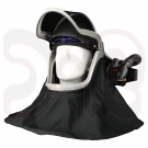 3M Schutzhelm Versaflo M-407 mit Atem-, Kopf- & Halsschutz, Gesichtsabdichtung und Versaflo-Einheit