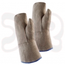 Hitzeschutzhandschuh Kat.III, HT-Glasgewebe, Fauster Daumen seitlich, 30 cm, bis 900°C
