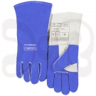WELDAS COMFOflex MAG-Schweißerhandschuhe blau Gr. XL, extrabreit, Rindspaltleder, verst Daumen
