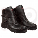 Schweißerstiefel S3, Gr. 41, schwarz, 2 Schnallen mit Klappmechanismus nach EN ISO 20345