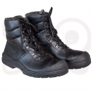 Schnürschuh knöchelhoch S3 schwarz, EN 345, Größe 45 gef.