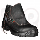 Schweißerstiefel S3P "Portugal", Gr. 44, schwarz mit einer Schnalle, nach EN 345-1