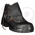 Schweißerstiefel S3P "Portugal", Gr. 47, schwarz mit einer Schnalle, nach EN 345-1